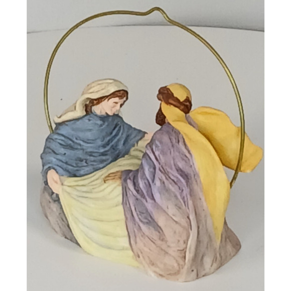 Hallmark Keepsake Christmas Joy Ornament 1996 Mary Josepsh & Jesus - Picture 11 of 12